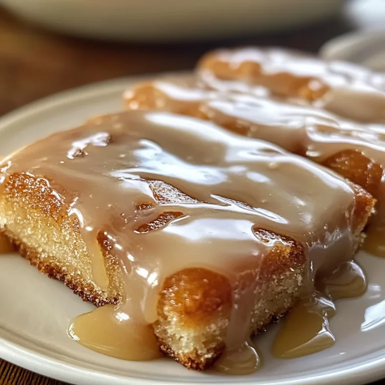 Soft Baked Maple Donut Bars