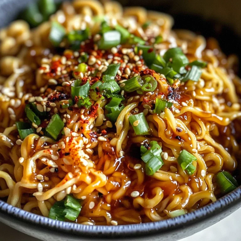 Spicy Ramen Noodles
