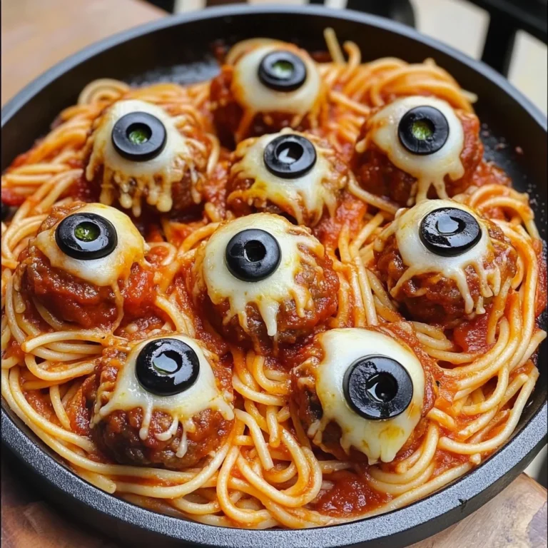 Spooky Spaghetti & Eyeballs