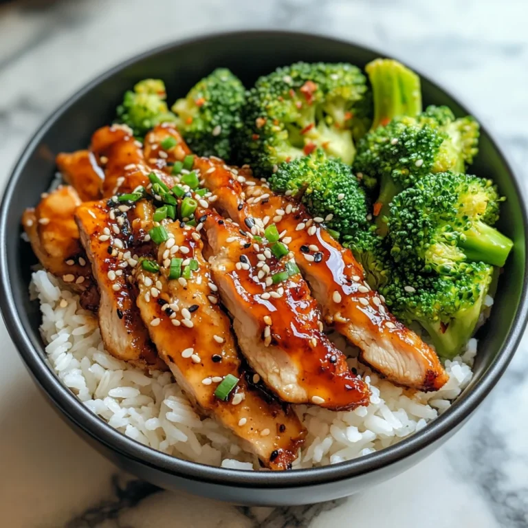 Sticky Chicken Bowls Recipe