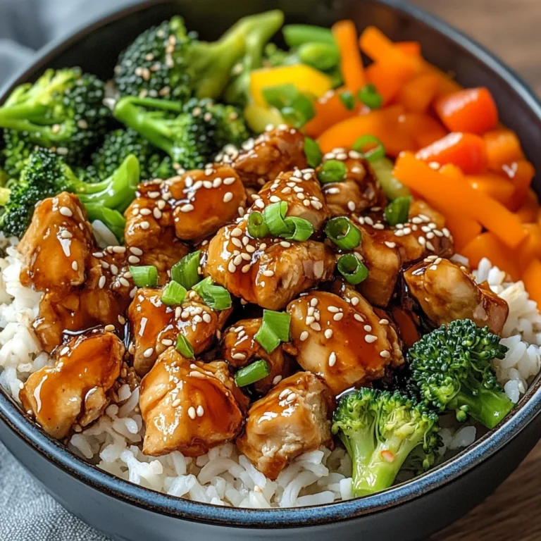 Teriyaki Chicken Rice Bowl