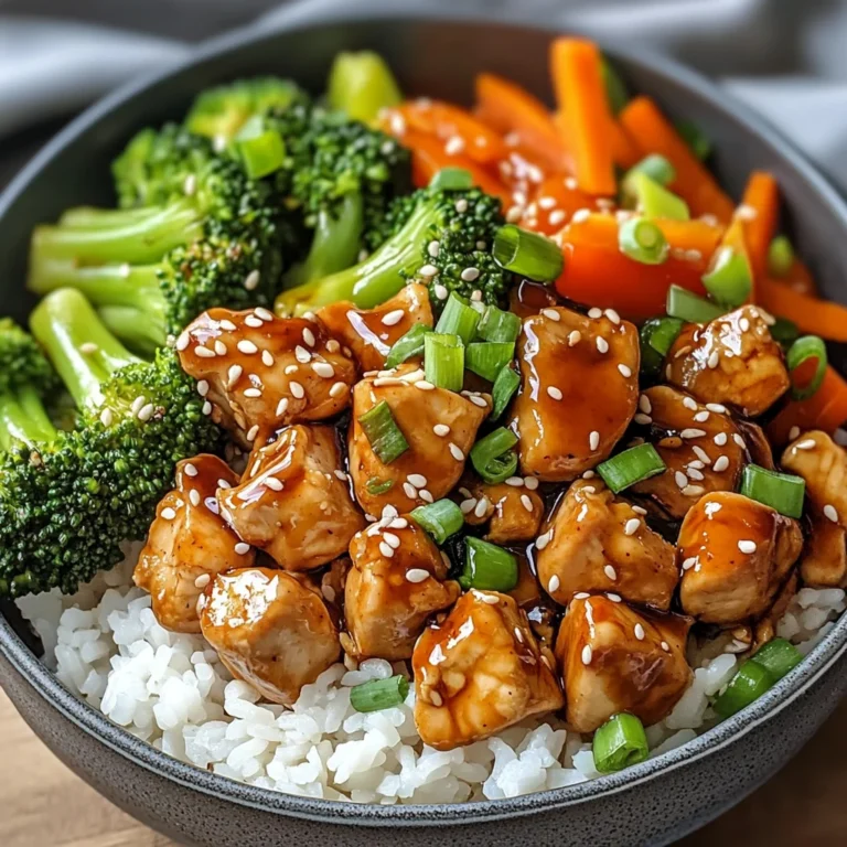 Teriyaki Chicken Rice Bowl
