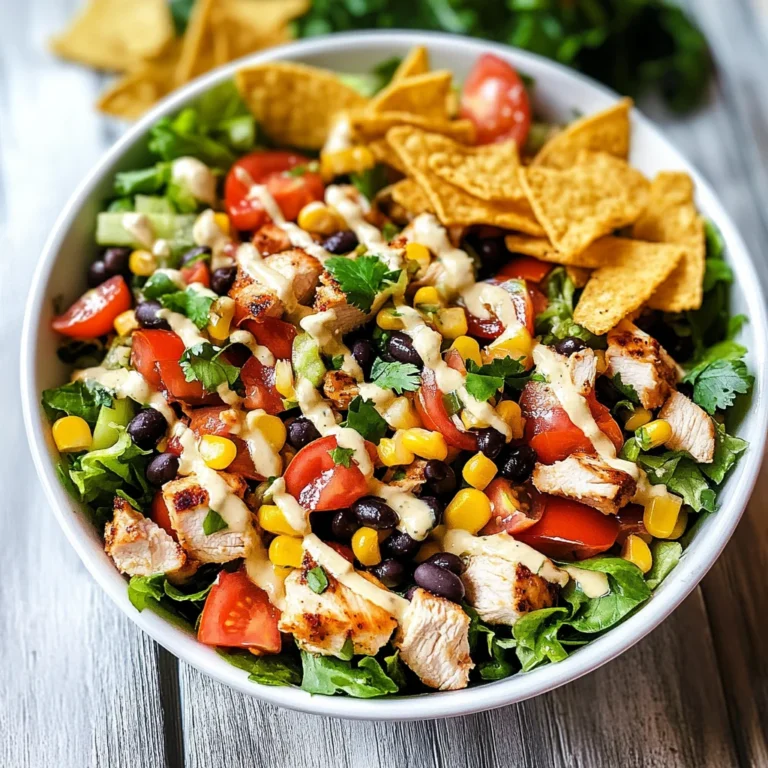 Tex-Mex Chicken Chopped Salad