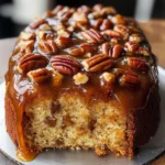 Upside-Down Caramel Pecan Cake