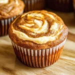 Best Swirled Pumpkin Cream Cheese Muffins