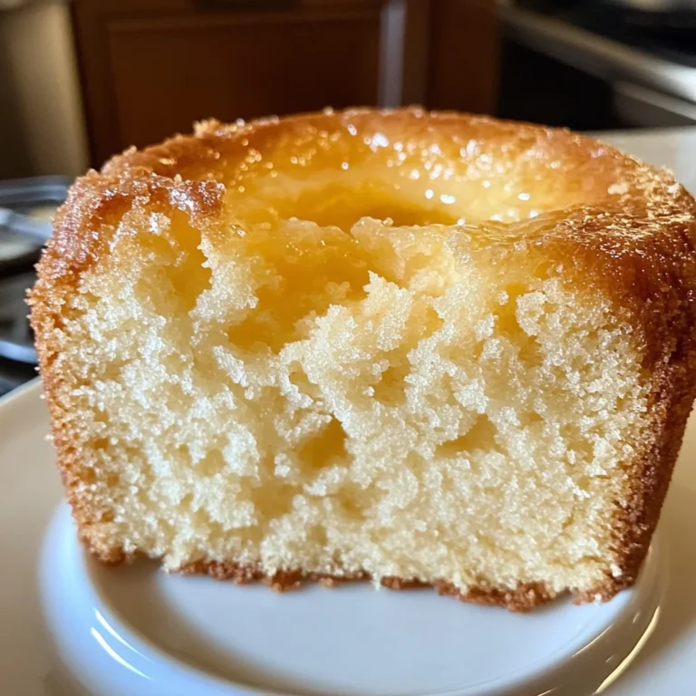 Classic Pound Cake Recipe