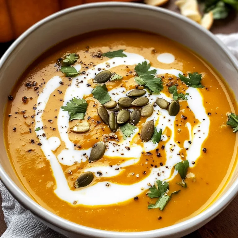 Coconut Curry Pumpkin Soup