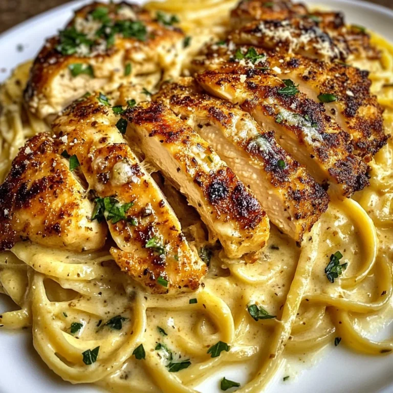 Creamy Cajun Three-Cheese Chicken Linguine