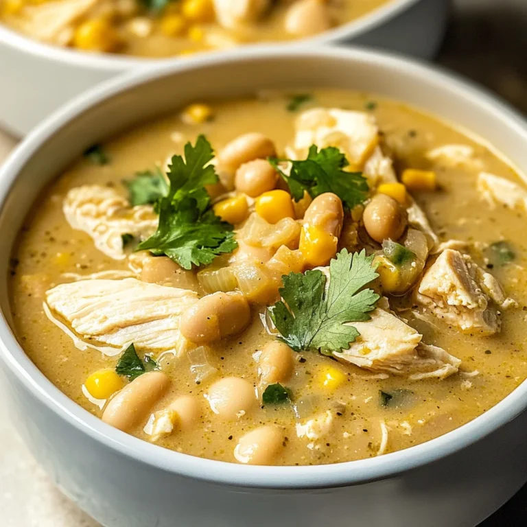 Creamy White Chicken Chili Recipe