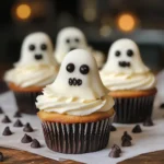 Halloween Cupcakes: Ghost Cupcakes