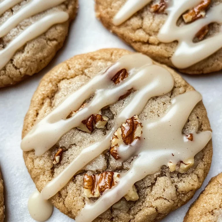 Maple Brown Sugar Cookies