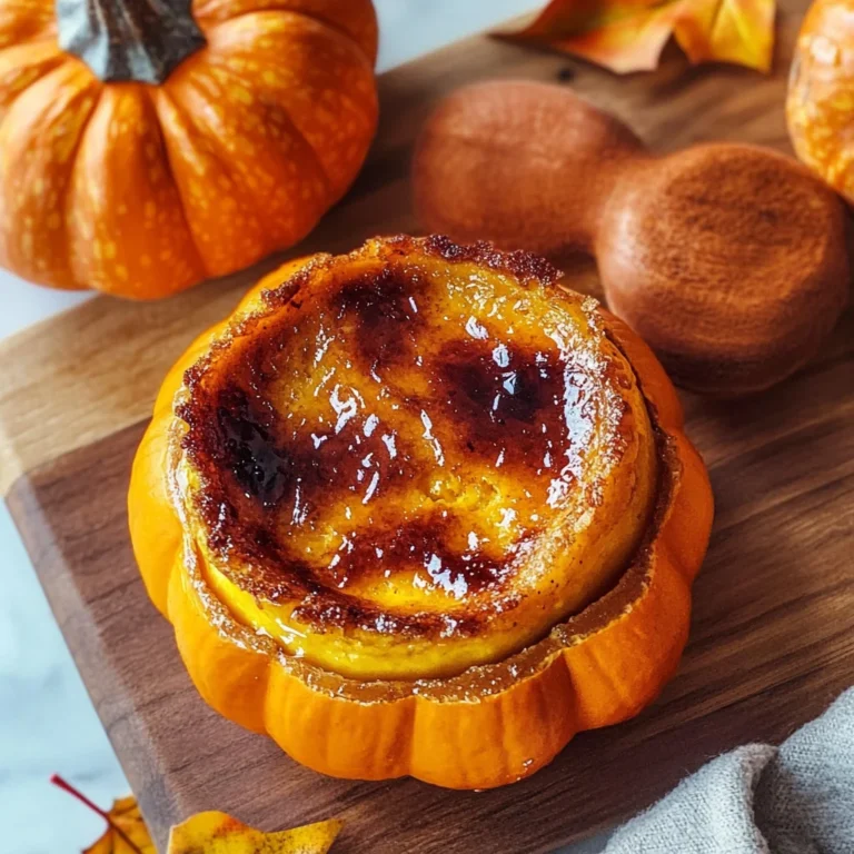 Pumpkin Crème Brûlée