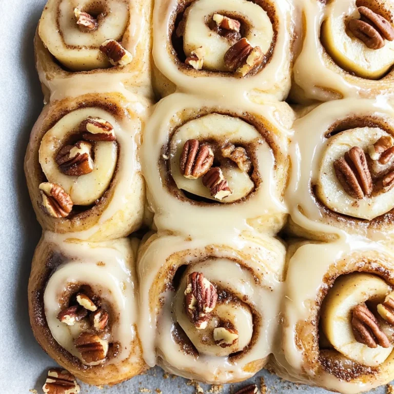 Soft-Baked Apple Cinnamon Rolls