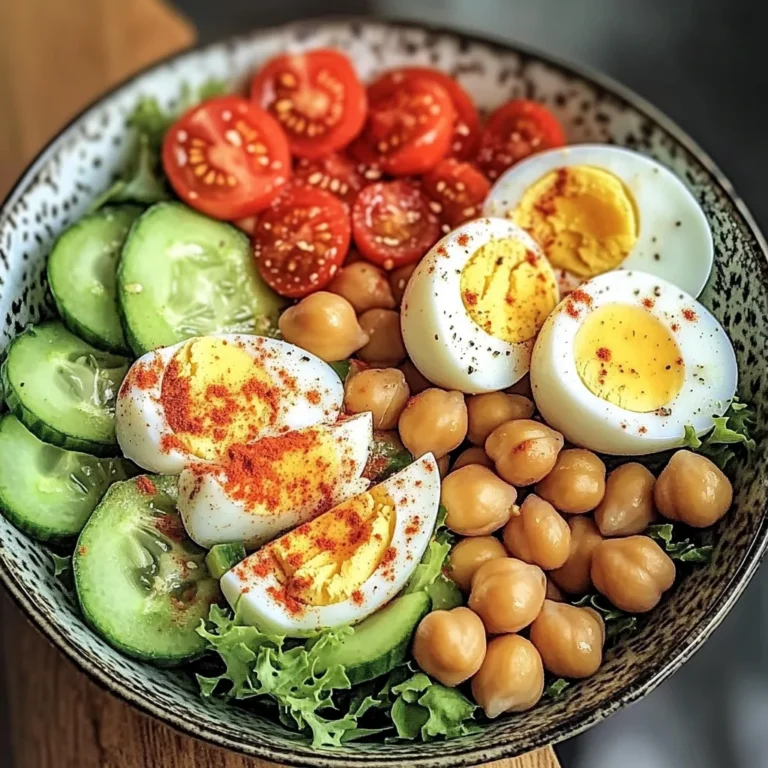 Chickpea & Egg Power Bowl