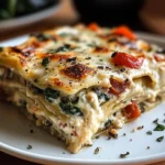 Creamy Veggie White Lasagna