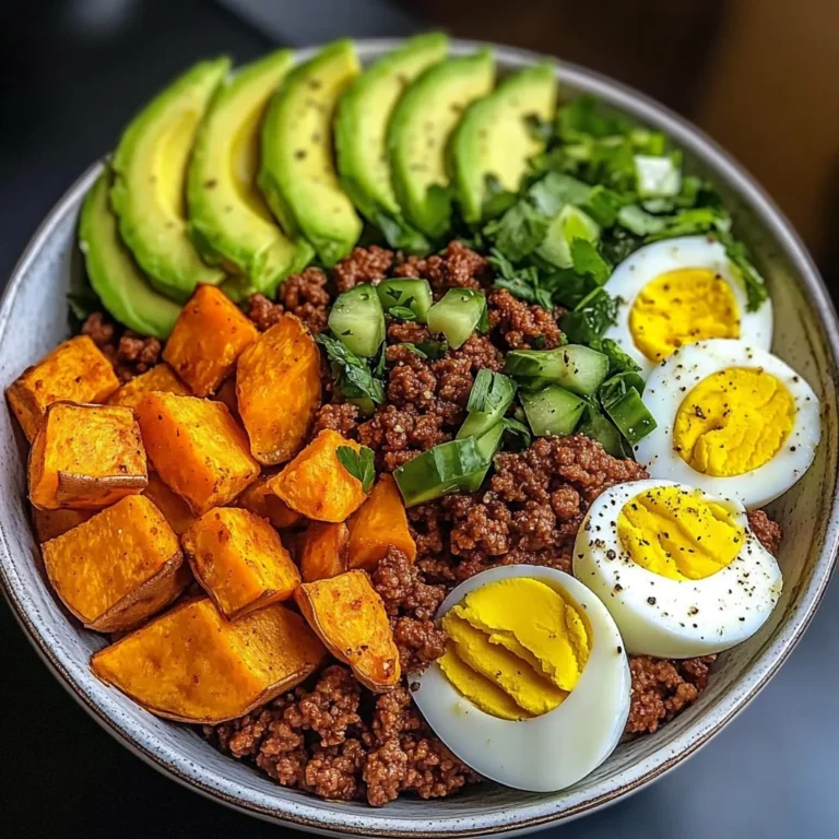 Protein Power Bowl with Sweet Potatoes & Avocado