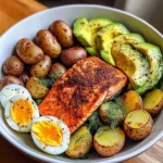 Spiced Salmon & Dill Potato Power Bowl