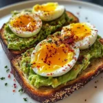 Spicy Avocado Toast with Jammy Eggs & Chili Crunch