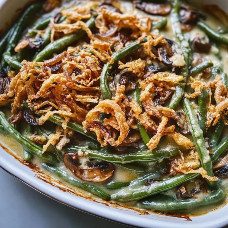 Best-Ever Green Bean Casserole With Step-by-Step Video