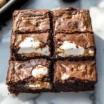 Fluffernutter Brownies
