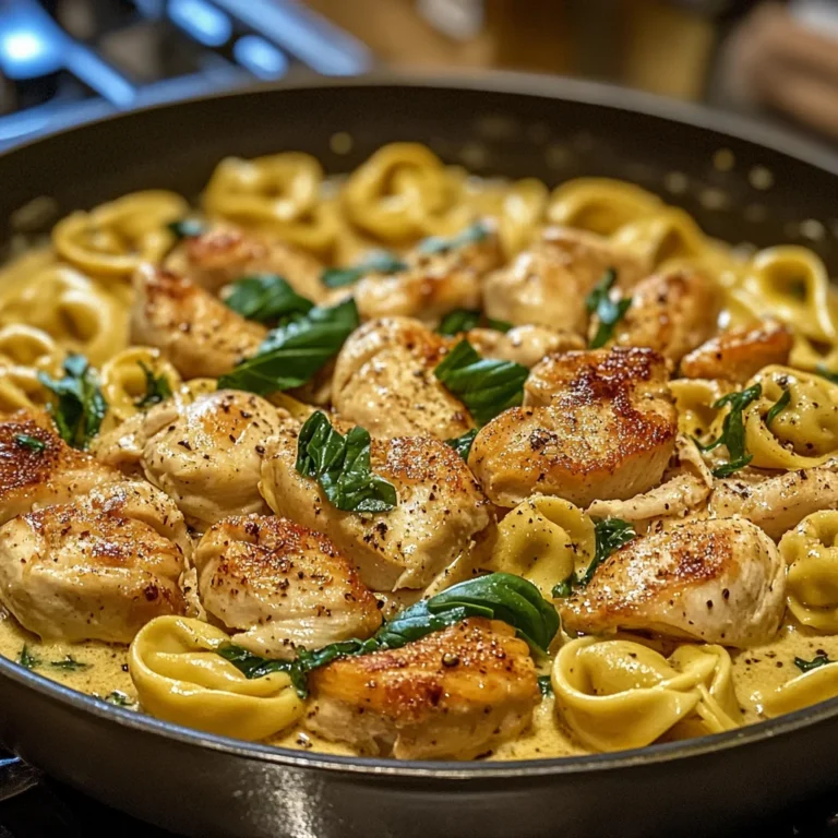 Marry Me Chicken Tortellini - A Heart-Stealing Creamy Dish Recipe