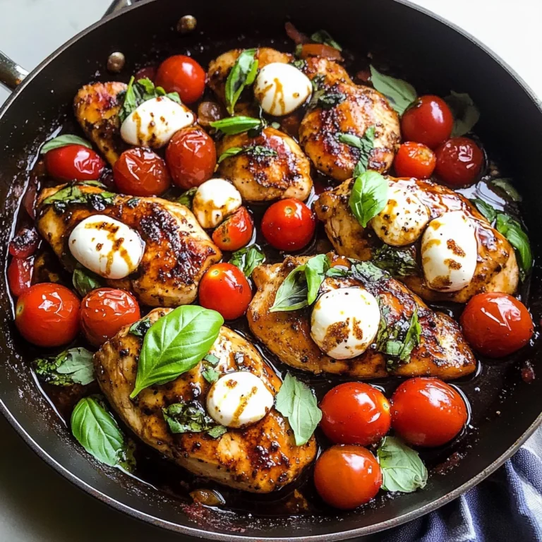 One Pan Balsamic Chicken