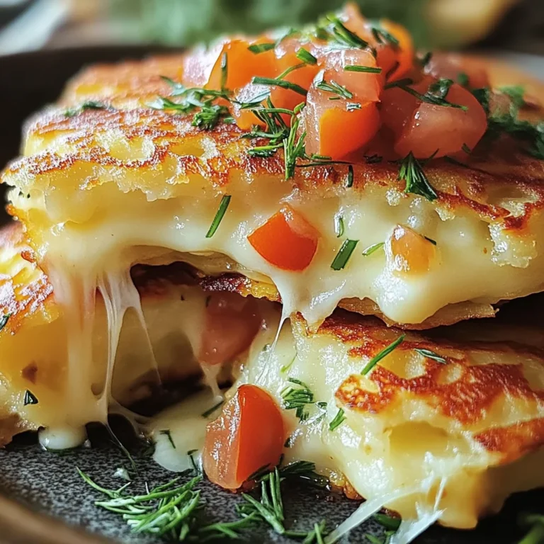 Potato and Onion Cheese Pancakes