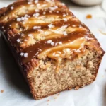 Salted Caramel Banana Bread