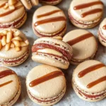 Caramel Apple Pie Macarons