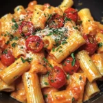 Creamy Tomato Garlic Pasta