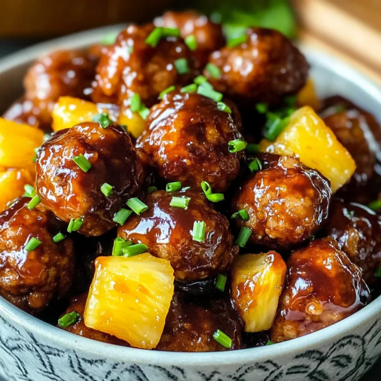 Crock Pot Hawaiian Meatballs (+Video)