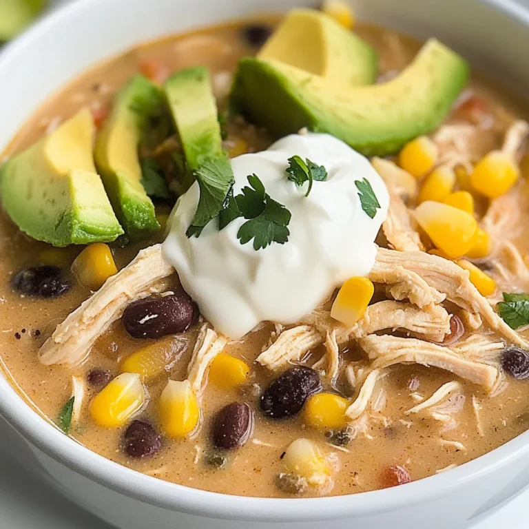 Crockpot White Chicken Chili