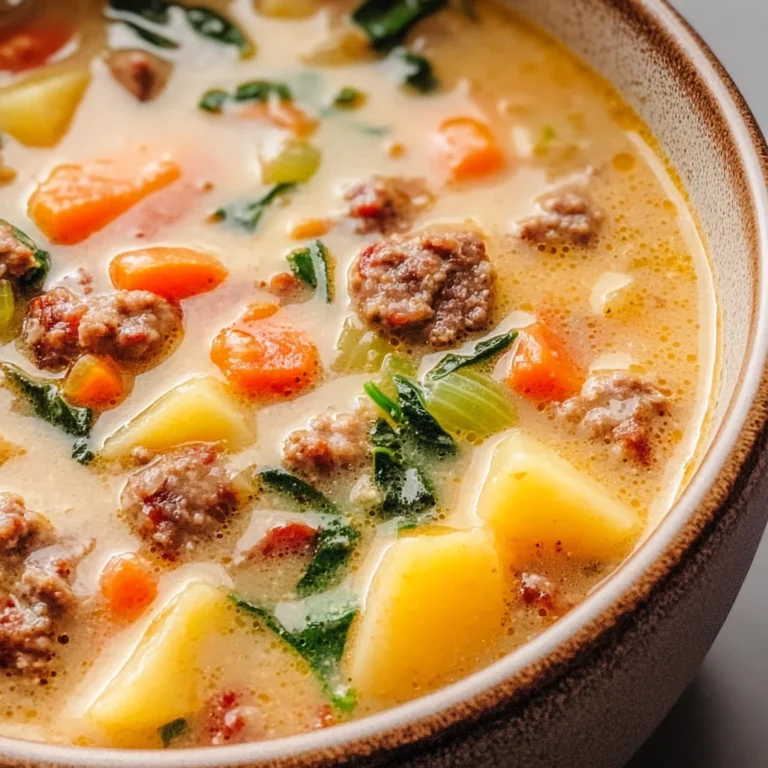 Italian Sausage Potato Soup Recipe