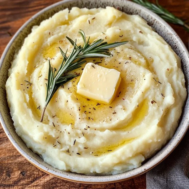 Rosemary Garlic Mashed Potatoes