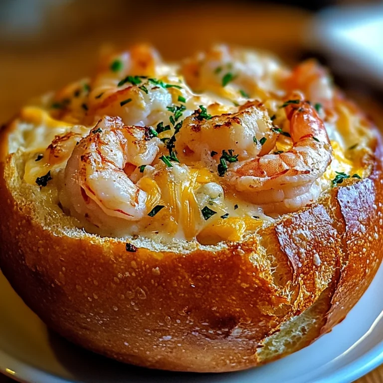 Stuffed Seafood Bread Bowl