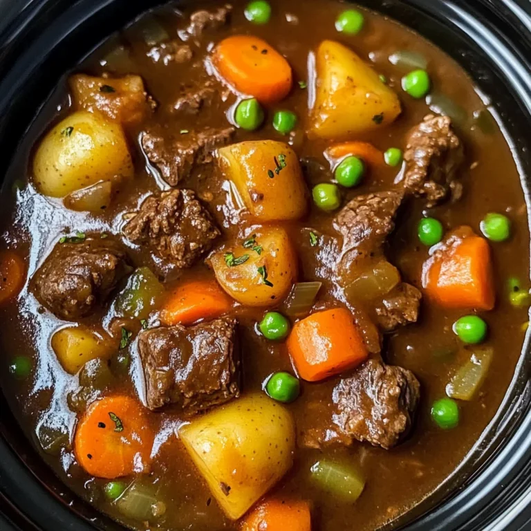 Wholesome Crockpot Beef Stew
