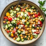 10-Minute Mediterranean Chickpea Salad