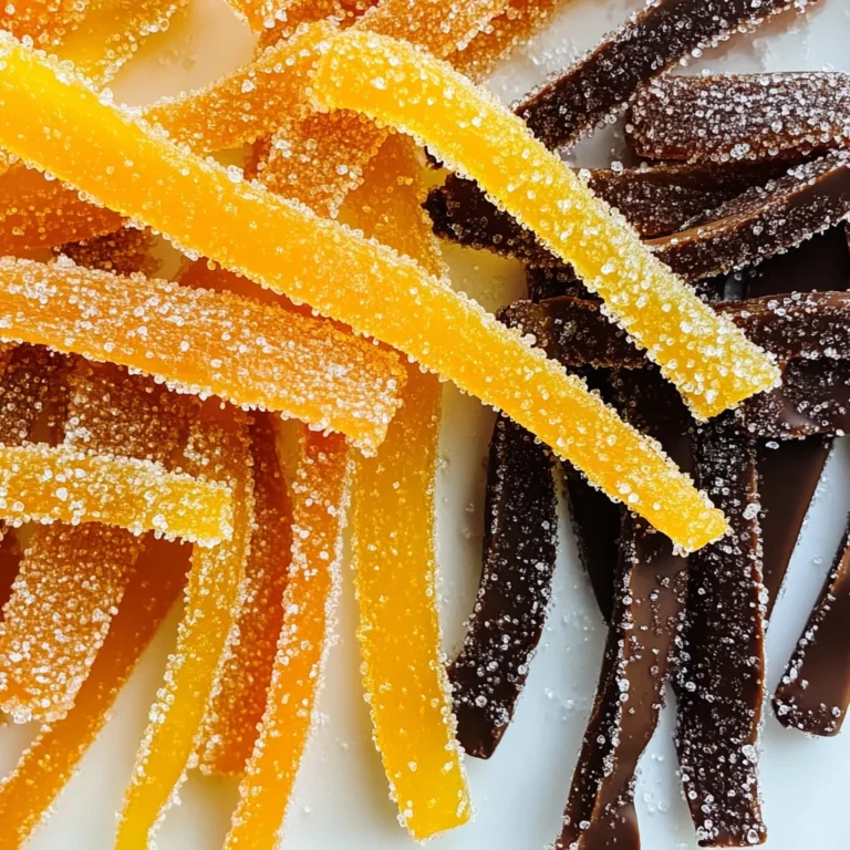 Candied Orange Peels (Chocolate Dipped!)