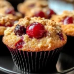 Cherry Cobbler Muffins Made Easy
