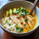Coconut Chicken Brothy Rice: A Cozy One-Pot Delight!