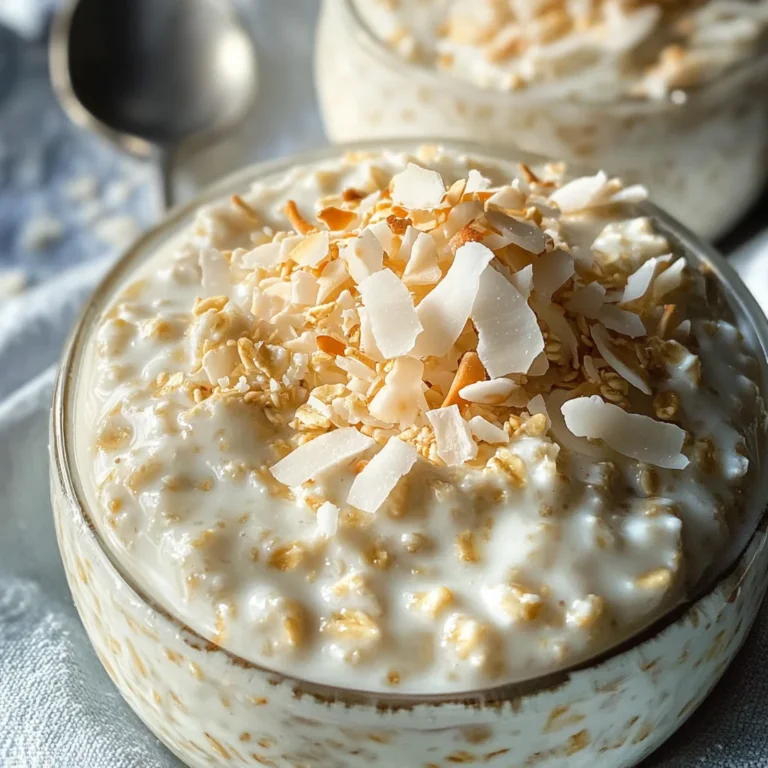 Coconut Overnight Oats
