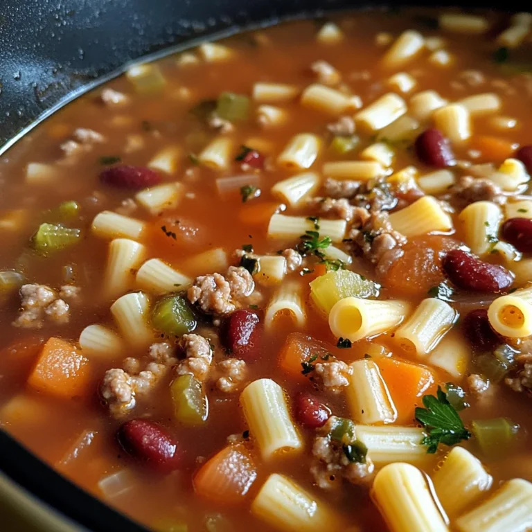 Copycat Pasta Fagioli Soup