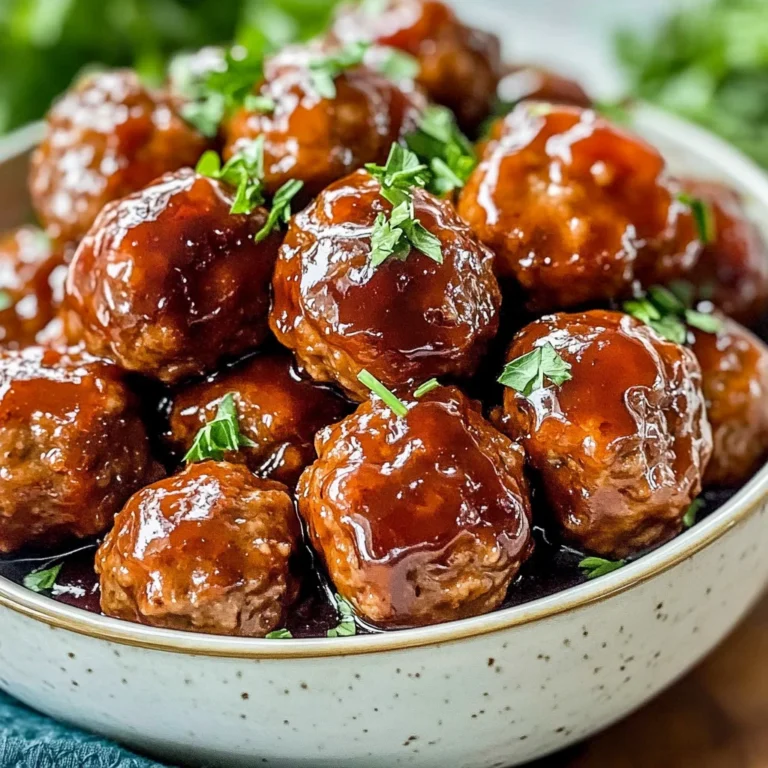 Honey BBQ Crockpot Meatballs