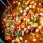 Italian Pasta Fagioli Soup