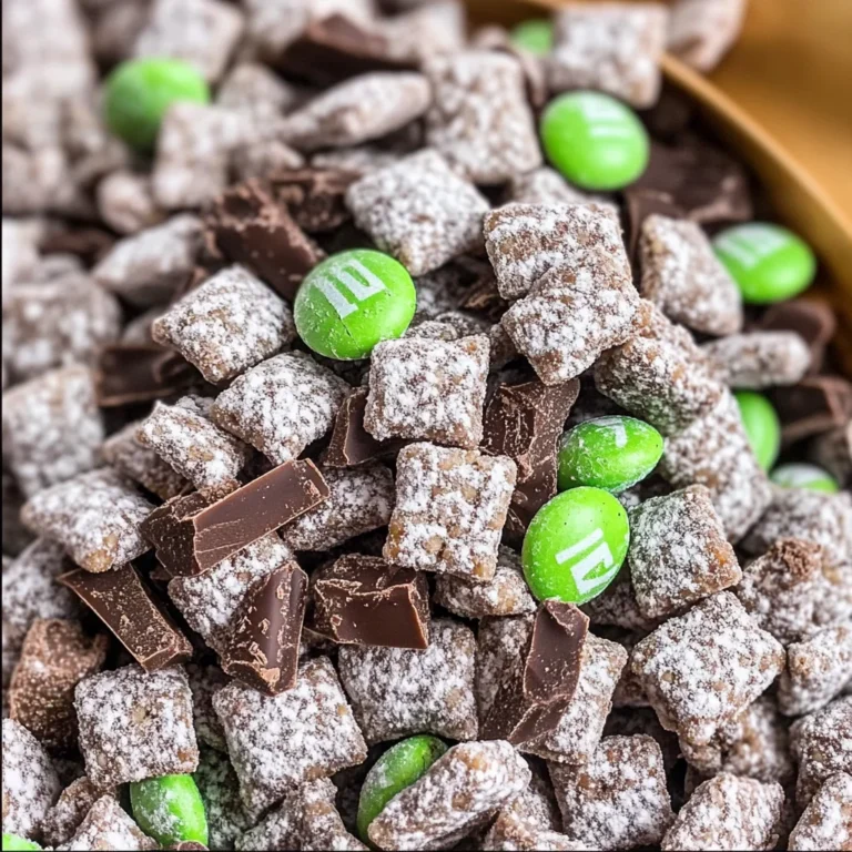Mint Chocolate Puppy Chow