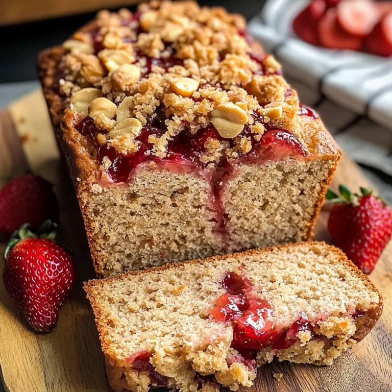 Peanut Butter Jelly Snack Bread