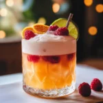 Raspberry Passionfruit Tequila Sour
