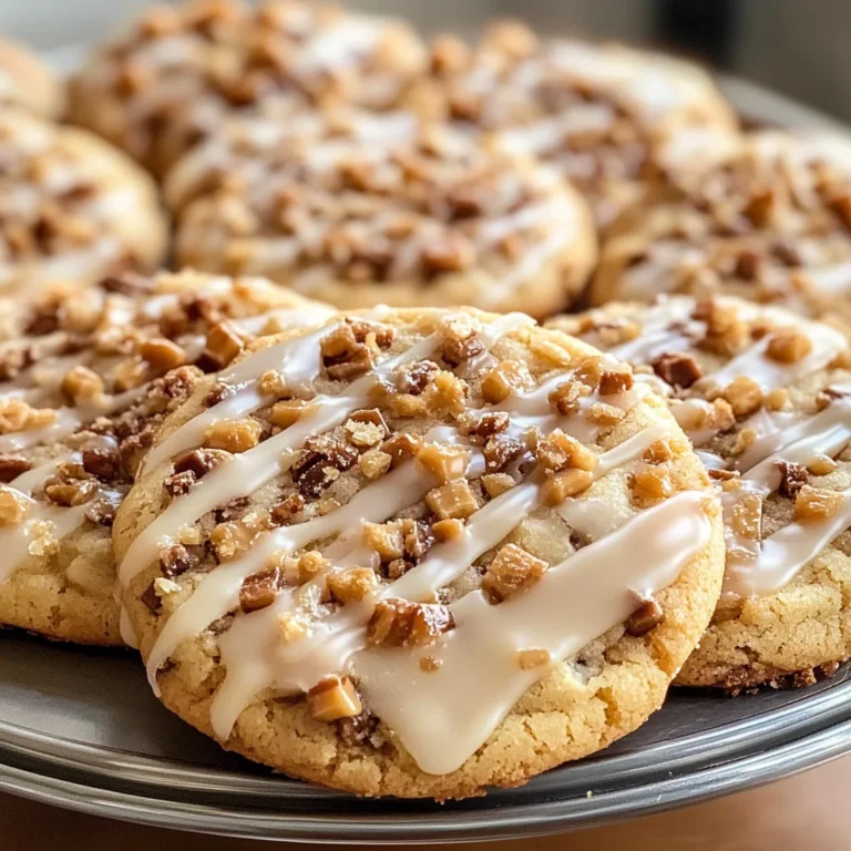 Toffee Icebox Cookies